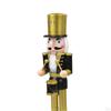 Christmas Nutcracker Hand Painted Doll Wooden King Solider Figurine for Display Party