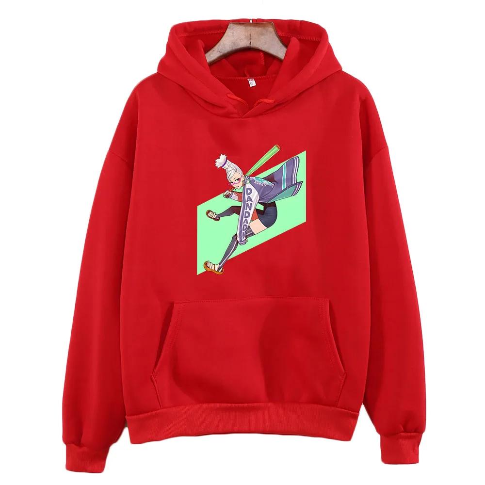Dandadan Ayase Seiko Aesthetic Hoodie Prevalent Harajuku Sweatwear Couple Sweatshirt Cartoon Kawaii/Cute Print High Street