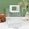 1/5pcs-Plastic Transparent Handbag Women Fashion Shopping Bags Party Bags Retail Bags Wedding Candy Pakcaging Box