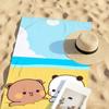 Cartoon Bubu Dudu Cute Towel Quick Drying Beach Towels Are Suitable For Swimming Pools Camping Yoga And The Gym