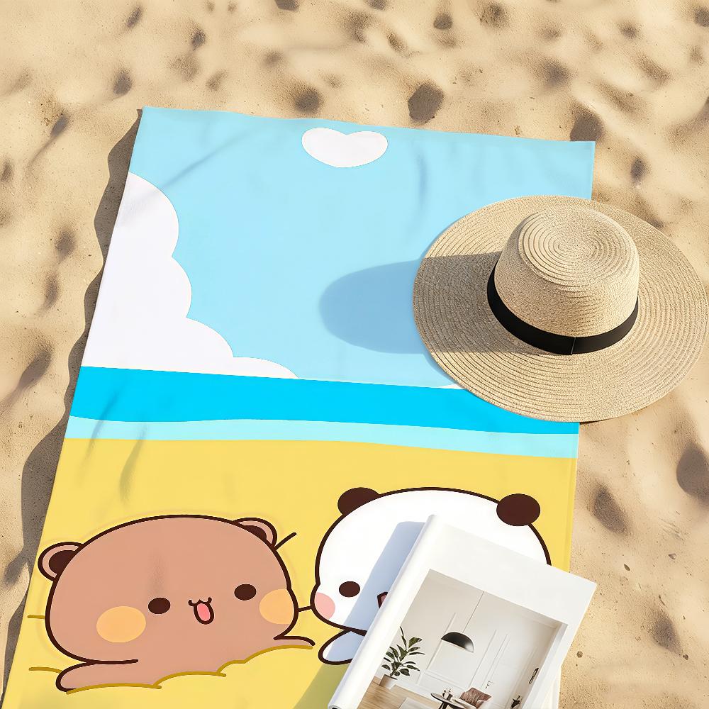 Cartoon Bubu Dudu Cute Towel Quick Drying Beach Towels Are Suitable For Swimming Pools Camping Yoga And The Gym