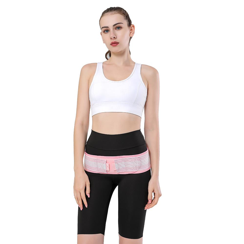 

Тазовый пояс Корректирующий тазовый пояс Застежка на живот Артефакт для бедер Восстановление Тазовый пояс После естественных родов Передний пояс для промежности S розовый