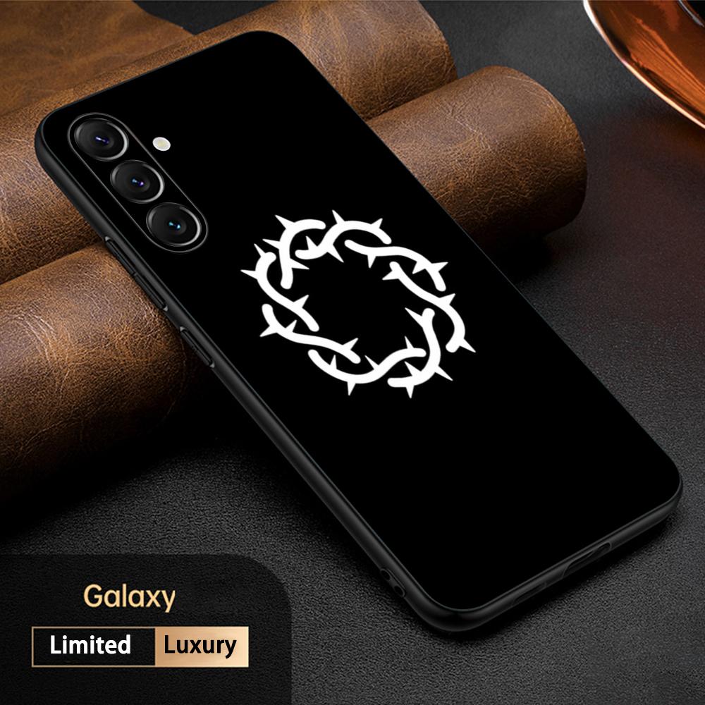 Cool Fashion Badd Omens Band Poster Phone Case For Samsung Galaxy S26 S25 S24 S23 S22 S21 Plus Ultra Note20 Soft Black