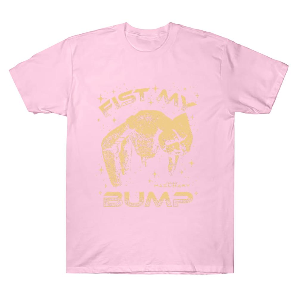 Project Hail Mary Fist My Bump Rocky Alien Sci-Fi Lover Gift T Shirts Retro Vintage T-shirts Men Fashion Tees 100%Cotton Funny T-shirt summer Tops