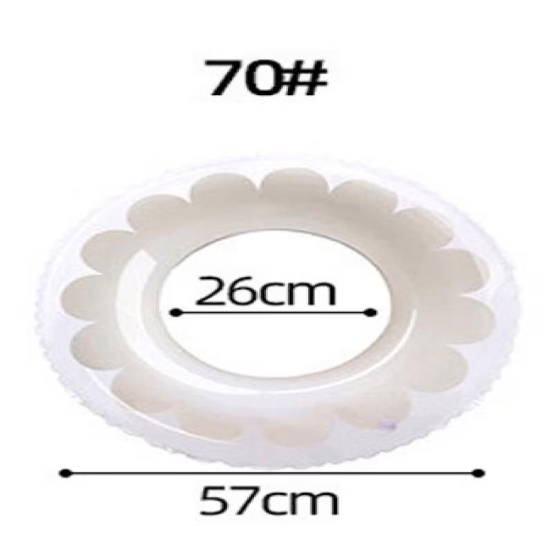 Kids Transparent Flower Inflatable Armpit Swim Ring