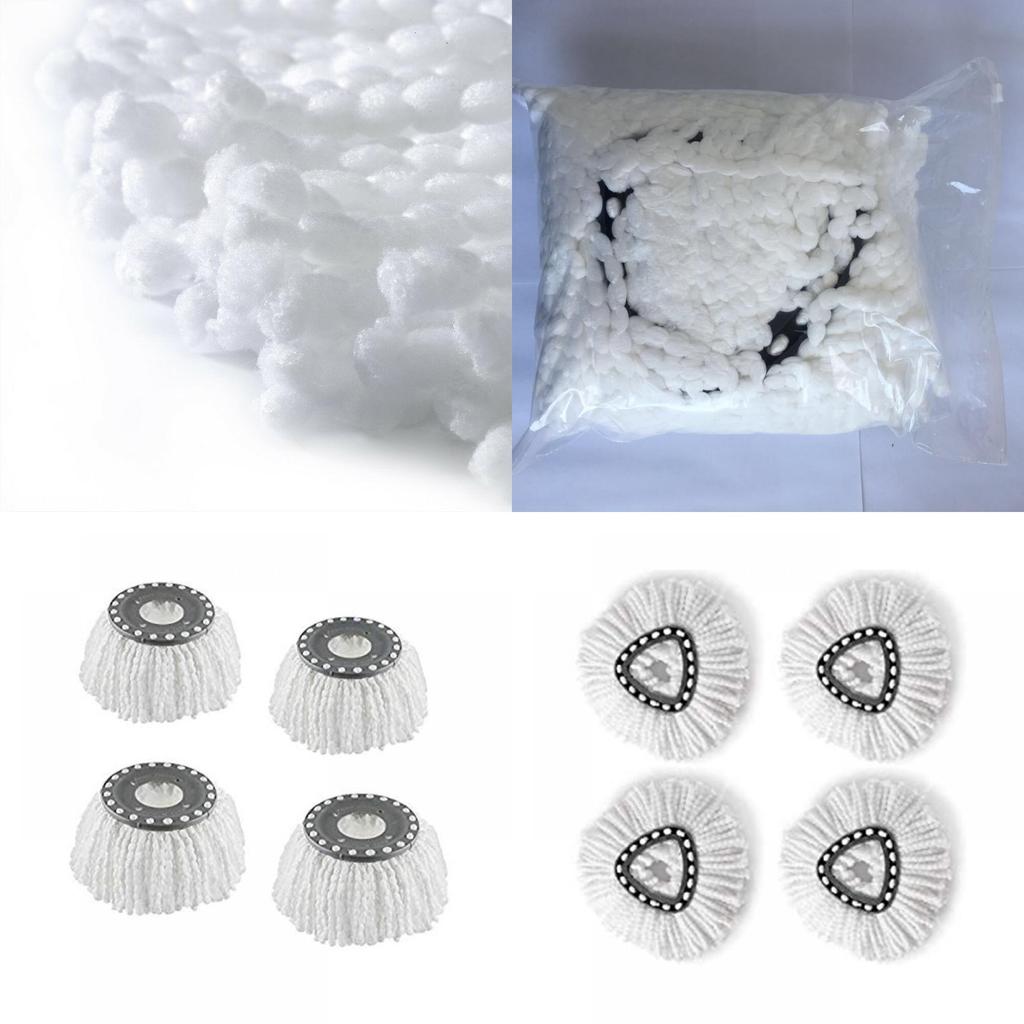 Streak-free Cleaning With Deep-cleaning Microfiber Pads