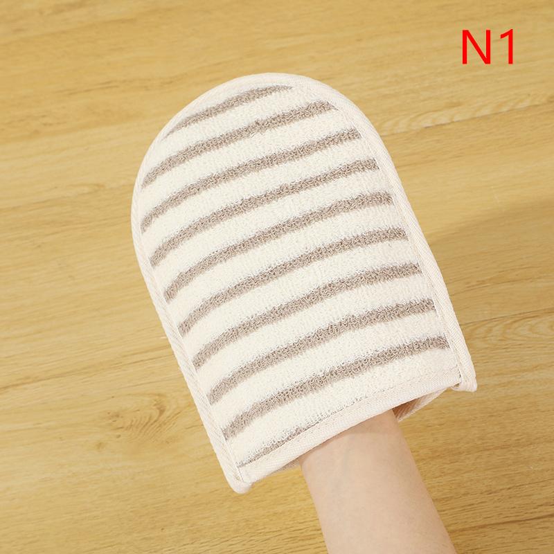 Weicher Natürlicher Sisalhandschuh Doppelseitiger Körperpeelingschwamm Duschkörper-Peelinghandschuh Für Dusche Spa Hautreinigung Badehandschuhe