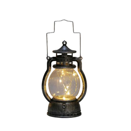 LED Kerzenlampe Weiches Licht Dekorativ Tragbar Vintage Weihnachten Elektrische Lampe für Zuhause