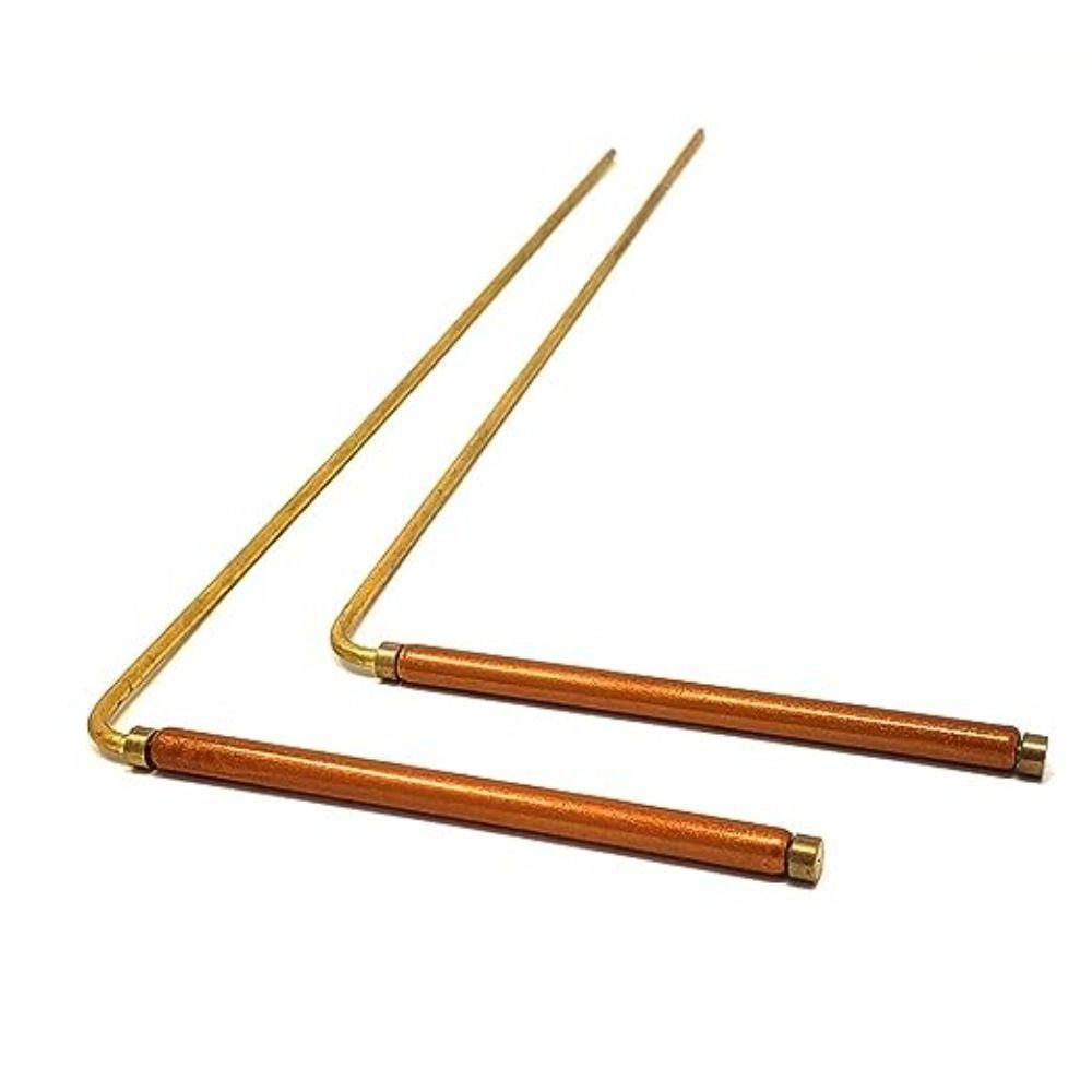 2PCS Divining Water Pure Copper Ghost hunting equipment 99.9% Copper Dowsing rods Divining Rods Ghost Hunting