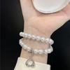 Luxury Pearl Band for Apple Watch Series Ultra 9 8 7 6 5 4 3 Se Watch Bracelet Pendant for IWatch Ultra/2 41 45mm 38mm 42mm 40mm 44mm 49mm Accessories