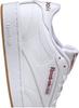 Кроссовки Reebok Club C 85 cloud white/classic burgundy/lee 3