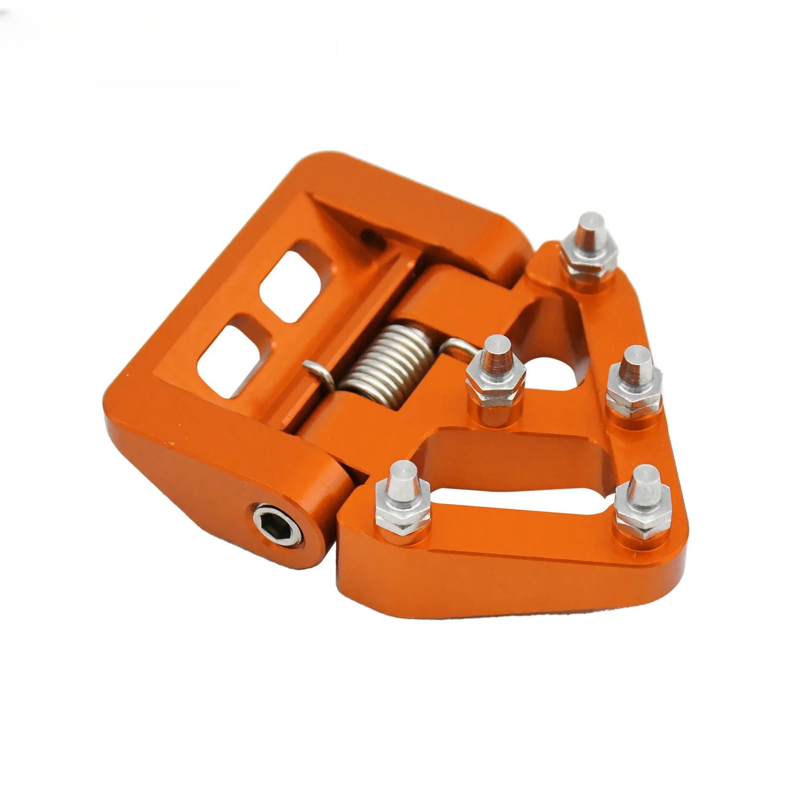 

Мотоциклетная складная задняя тормозная педаль наконечник пластина для HUSQVARNA TE FE TX FX TC FC для KTM EXC EXCF SX SXF XC XCF 125 250 350 450 500 оранжевый