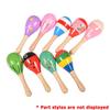 11/19cm Wooden Maraca Sounding Sand Hammer Classical Orff Musical Instrument Toys Ensemble Background Sound Producing Instrument