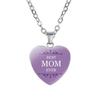 Accessories Mom's Love MOM Heart Pendant Simple Holiday Gift Fashion Versatile Necklace Women