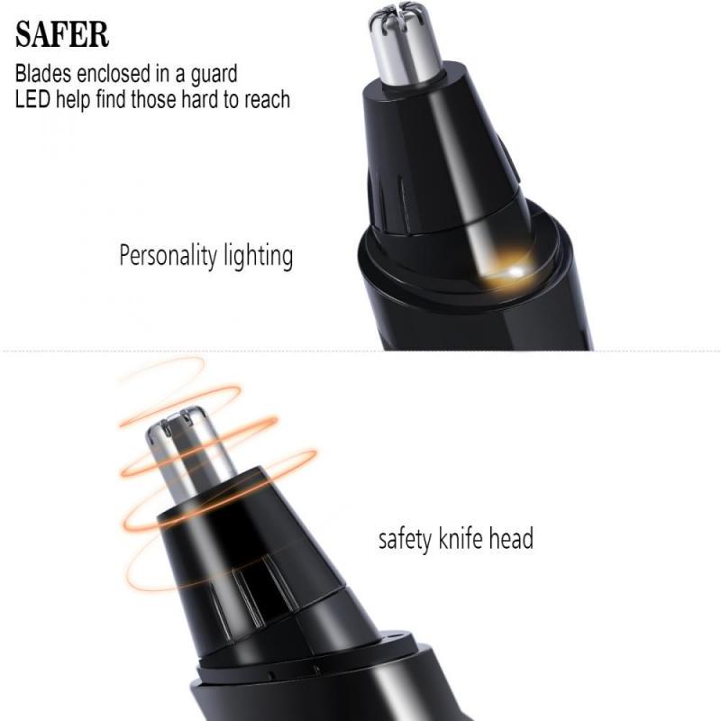 Buy Electric Nose Ear Neck Eyebrow Hair Trimmer Shaver Groomer Clipper