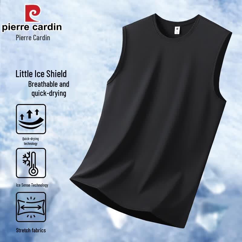 Pierre Cardin Men s Ice Silk Performance Tops L