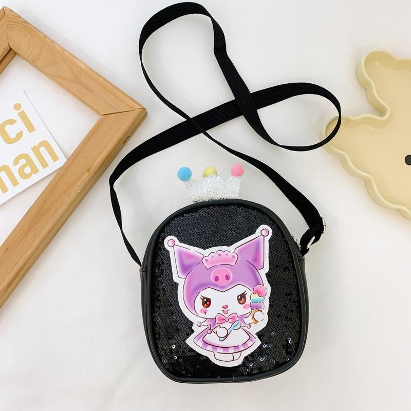 

Girls kindergarten outdoor accessories sequins sweet snacks change bag cartoon cute shoulder bag messenger bag