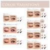 Chifure Gradient Eyeshadow 76 Red Brown