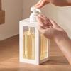 500-1000ml Refillable Square Shampoo Shower Empty Bottles With Pump Shampoo Conditioner Body Wash Dispenser For Hotel Bathroom