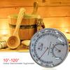 Barometer Hygrometer Thermometer Stainless Steel Thermometer Hygrometer for Sauna Room Temperature Humidity Meter