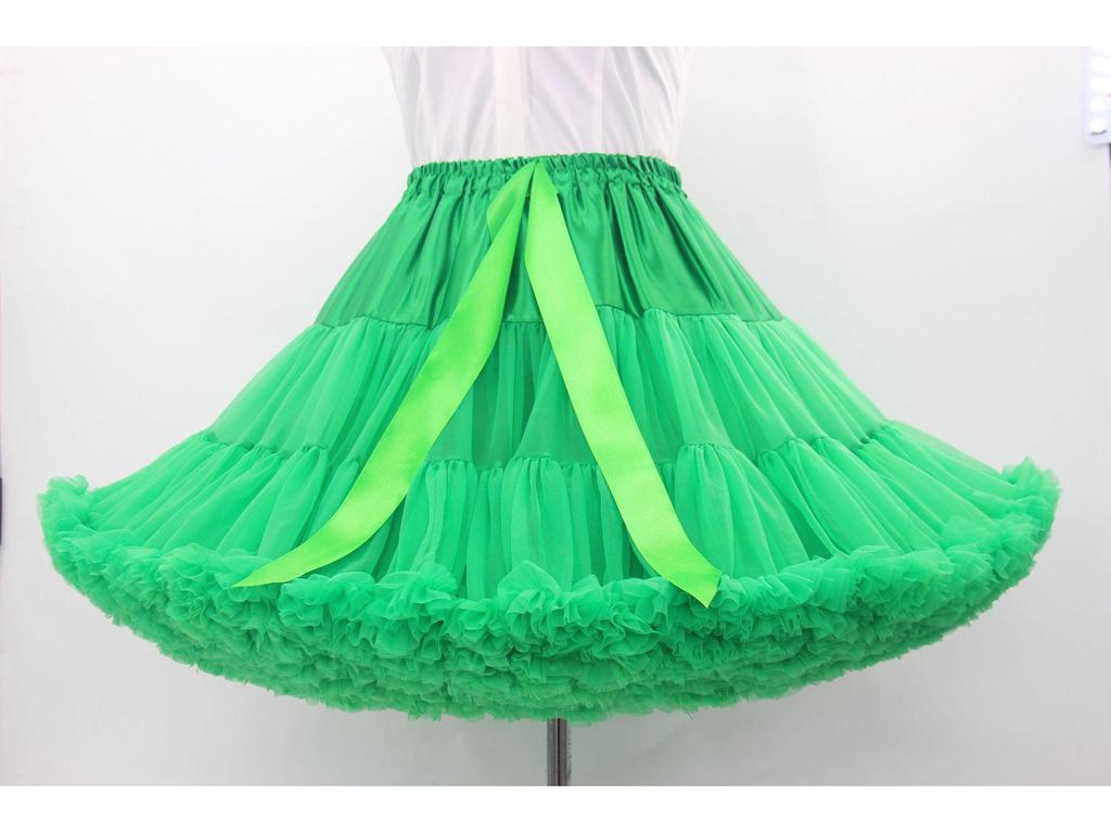 Spodnička Lolita Cloud: Trendy bezkostá čistá příze puff sukně pro cosplay