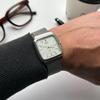 Used [Vintage 80s] SEIKO Twin Quartz Tank Silver Dial