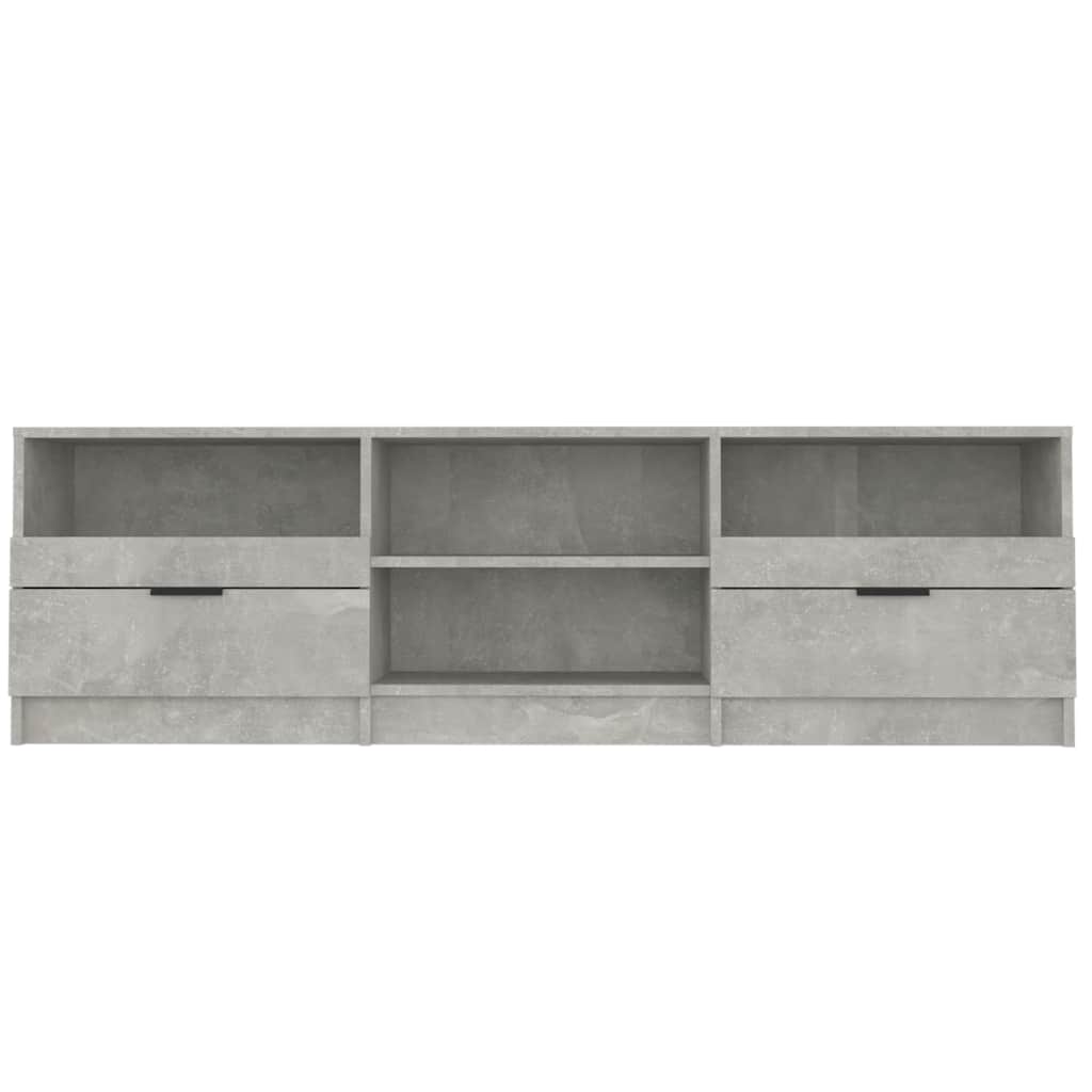 TV Cabinet Concrete Grey 150 x 33.5 x 45 cm Particleboard