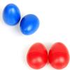 1X Plastic Percussion Musical Egg Maracas Shakers Children Kids Toys Fun Gift