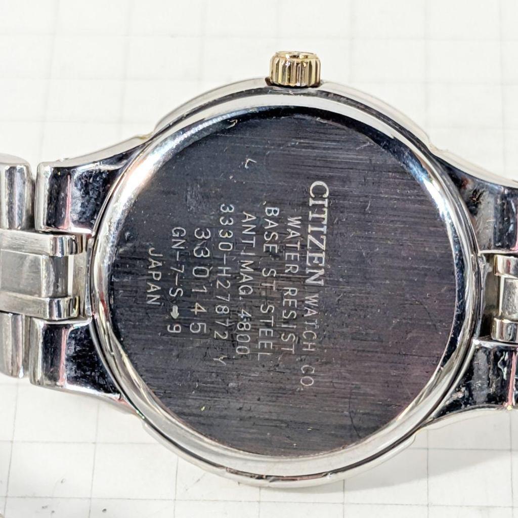 Used CITIZEN EXCEED Ladies Battery Replaced Working Item D-27