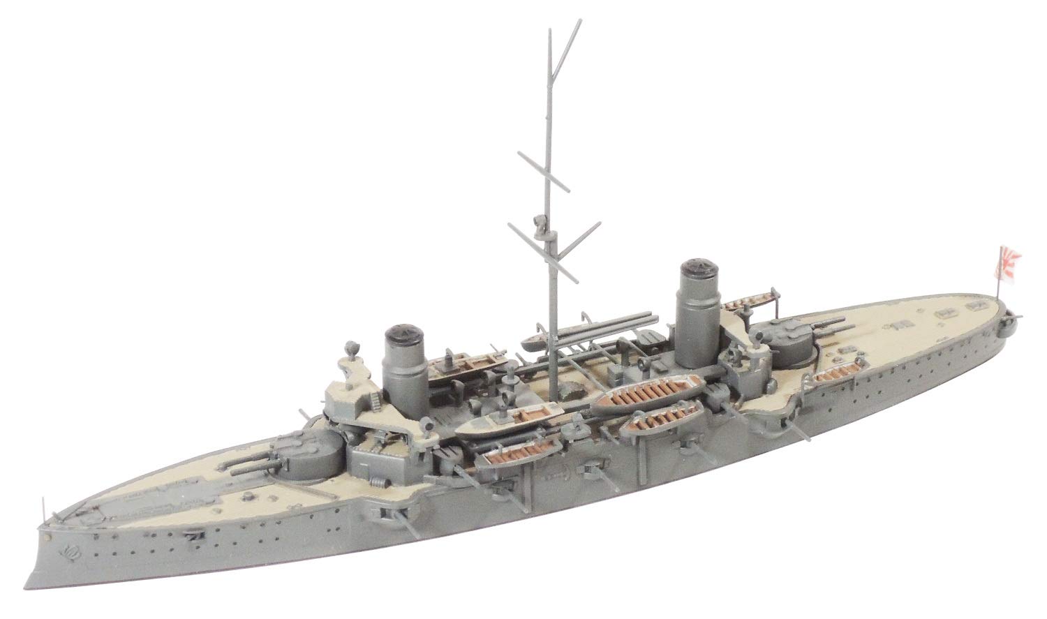 

Пластиковая модель крейсера 1-го класса ВМС Японии Nisshin 1/700 SML-023