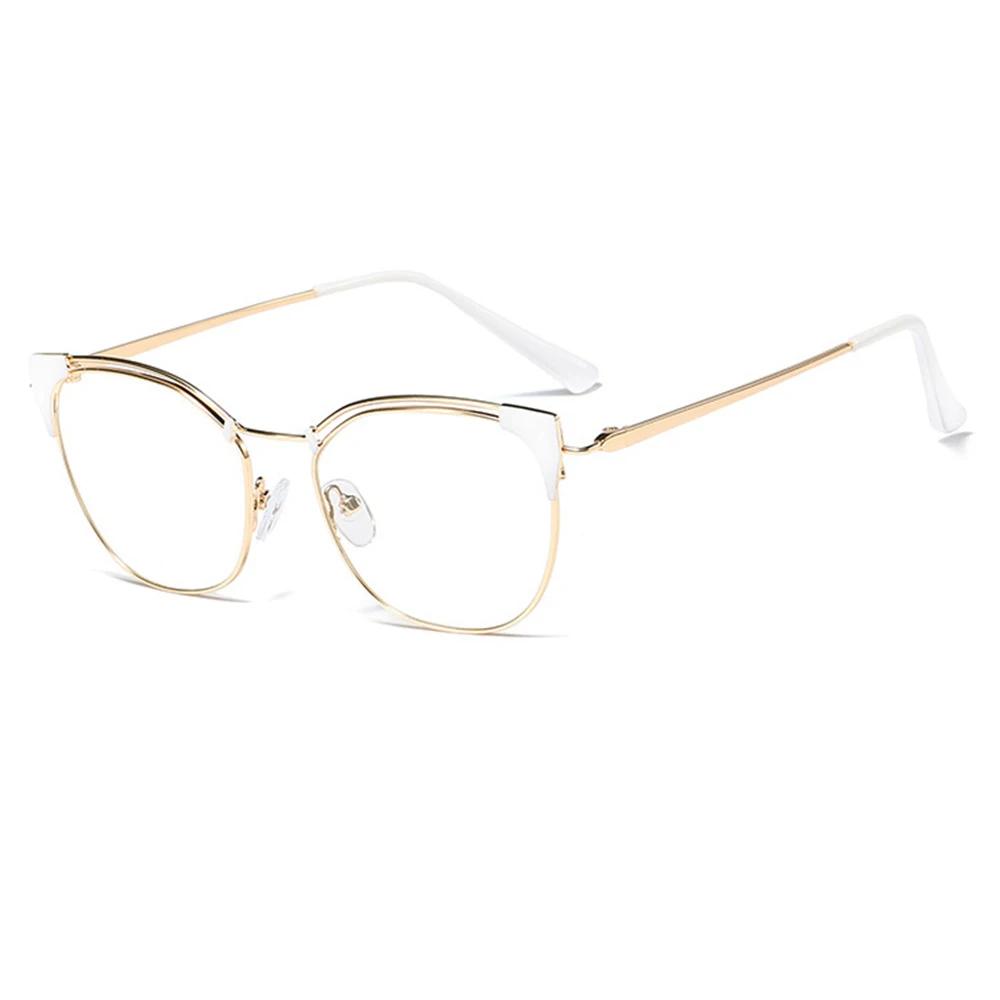 Cat Eye Spectacle Frame Women Eyeglasses Computer Prescription Optical Female Eyewear Clear Lens Glasses Frame Gafas De Lectura
