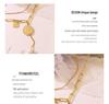 Retro Double-Layer Portrait Pendant Necklace, 18K Gold-Plated Titanium Steel, European & American Design, Clavicle Chain