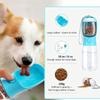 Tragbare Wasserflasche für Hunde und Katzen mit Aufbewahrungsbehälter für Futter und Wasser für Welpen, Futternapf, Trinknäpfe für Haustiere im Freien, für Reisen