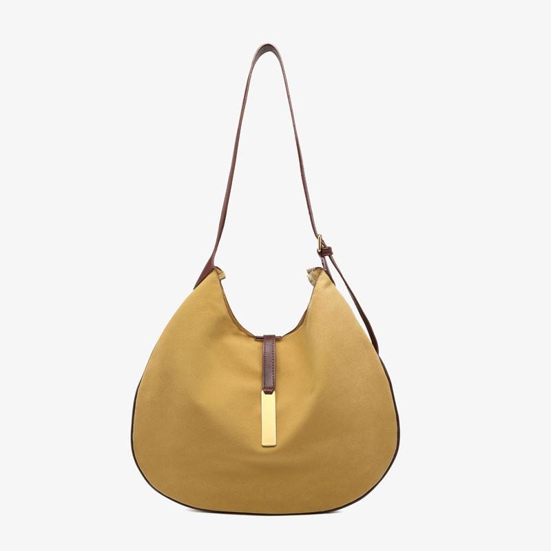 

Zheng Xiujing s Same Tote Bag Women s Large-capacity Underarm Retro Simple Soft Leather Commuting All-match One-shoulder Cross-body імбирний
