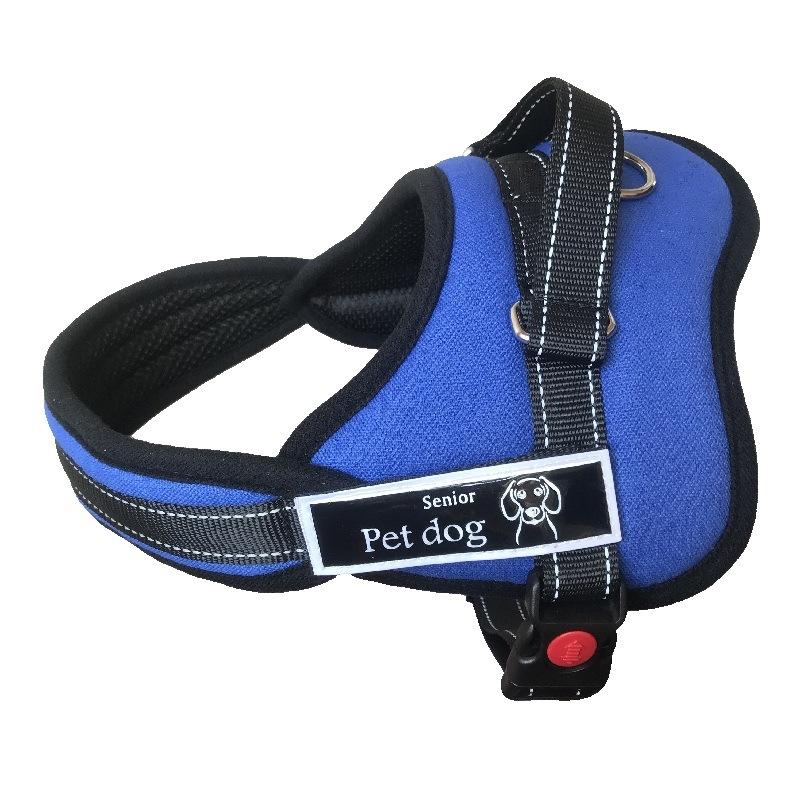 Dog Cloth Vest Chest Straps Pets Supplies Outdoor Breathable Medium Large Gifts