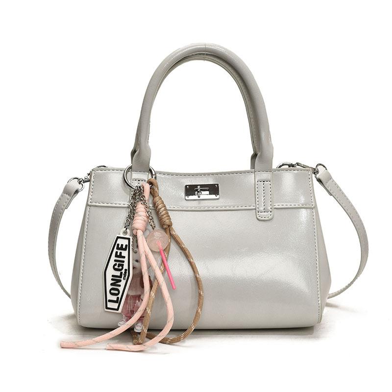 

Женская сумка-тоут Новая повседневная универсальная сумка через плечо Модная сумка-мессенджер no pendant серый