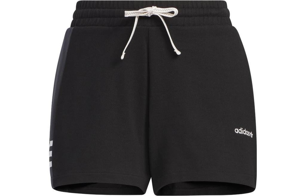 Adidas Originals Sports Shorts Women's Black Moderate Pencil Pants IU4843