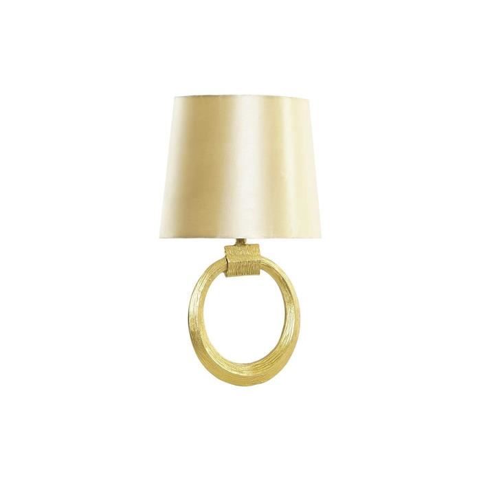 Zlaté nástěnné svítidlo polyester hliník 220 v 50 w moderní (36 x 16 x 60 cm)