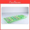 Adult Inflatable Floating Bed With 18 Holes Colorful Beach Mat Pvc Material Maximum Load 200kg Green/blue/pink