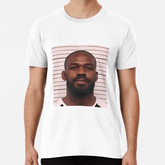 Jon Jones Mugshot Size S to 5XL Made in the USA TShirt Unisex T-Shirt S