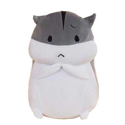 Peluche d'attache pour dormir personnage Hamster Haesol, Gris, Produits pour bébés coréens