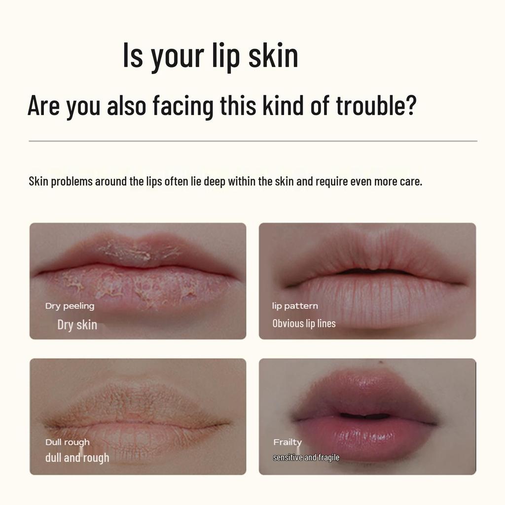 Autumn & Winter Crystal Clear Lip Essence: Student Moisturizing & Nourishing Lip Care with Light Fragrance