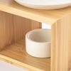 Ceramic Oil Burner Modern Warmer with Tea Light Holder, Fragrance Diffuser Balcony Home Decor