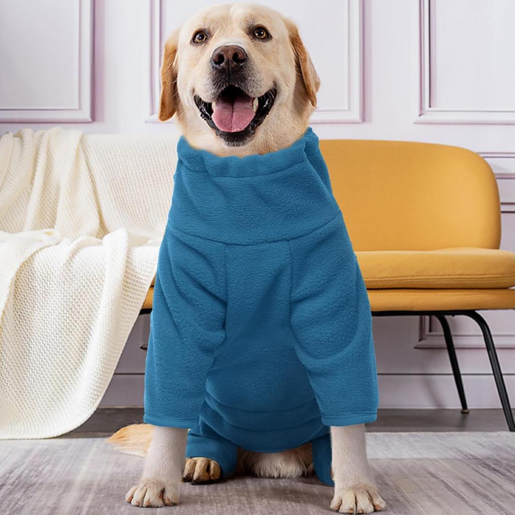 ATUBAN Hundemäntel, Haustier Winddicht Warm Kaltwetter Jacke Weste Gemütlicher Overall Bekleidung Outfit Kleidung für S/ M/ L Hundespaziergang Schlafen