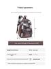 Women's Retro Plaid Large Capacity School Backpack - Japanese College Style