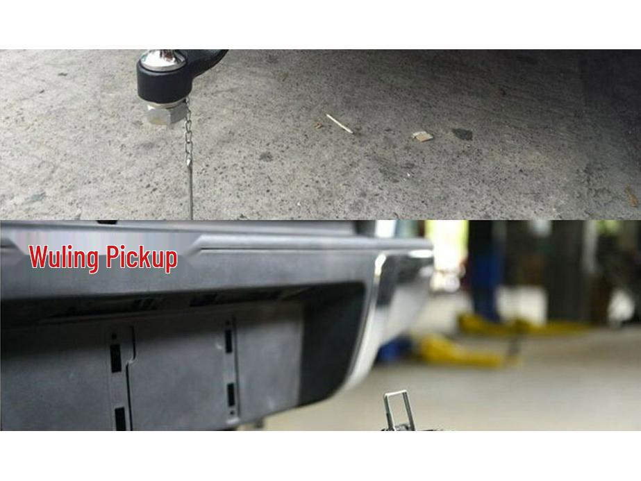 Mitsubishi Outlander Rear Bumper Thickening Trailer Hitch Hook for RV/Yacht Towing