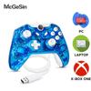 Mando de Juego USB con Cable Gamepad Joystick para Xbox One/One S PC Windows USB Plug and Play Gamepad con Doble Vibración