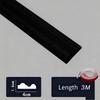 Elegant Self-Adhesive 1 Roll Decorative Strips Picture Frame Shape Flexible Peel and Stick Trim for Wall Floor Furniture Cabinet