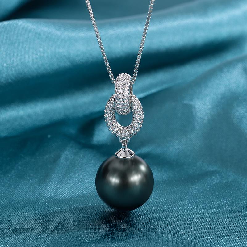 

Интернет-знаменитость хит жемчужный кулон женский австралийский белый жемчуг таитянский жемчуг ожерелье женский