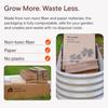 Galvanized Raised Garden Bed 6x2x1ft - 12 Tall Metal Planter Box for Outdoor Plants Vegetable Herb with Durable Steel Rot Resis